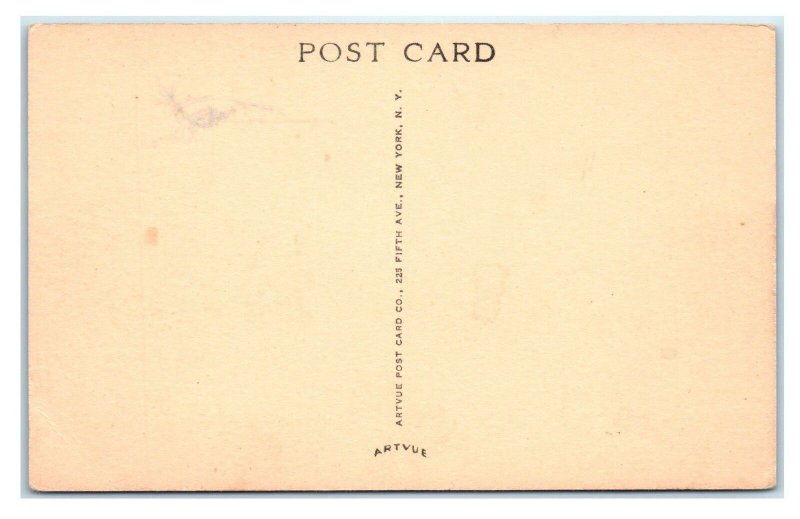 CLARKSDALE, MS Mississippi ~ Roadside Hwy 61  COTTON BOLL COURT c1940s Postcard