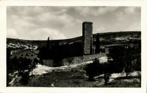 jordan, AMMAN عَمَّان, Partial View with Church (1957) Postcard