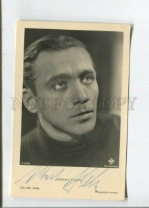 472337 ALBERT HEHN German MOVIE FILM Actor AUTOGRAPH Vintage PHOTO postcard