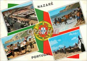 Postcard Modern Nazare Portugal