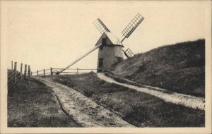 Nantucket Massachusetts MA The Old Mill Vintage Postcard