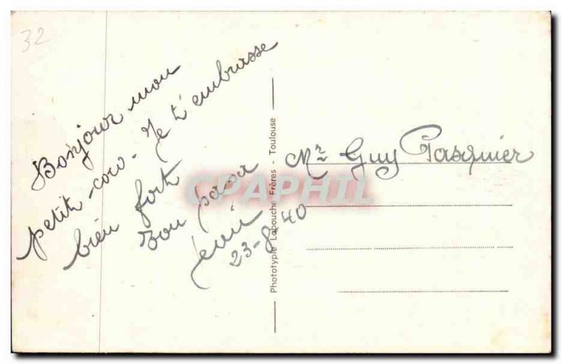 Auch - Les Allees - Old Postcard