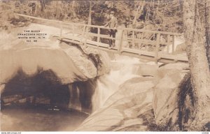 RP: FRANCONIA NOTCH , New Hampshire , 1900-10s ; Bridge , The Basin