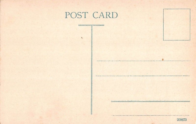 L377 India Golden Temples Benares vintage postcard