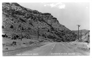 RPPC Cedarville, California Modoc County Alturas Eastman c1950s Vintage Postcard