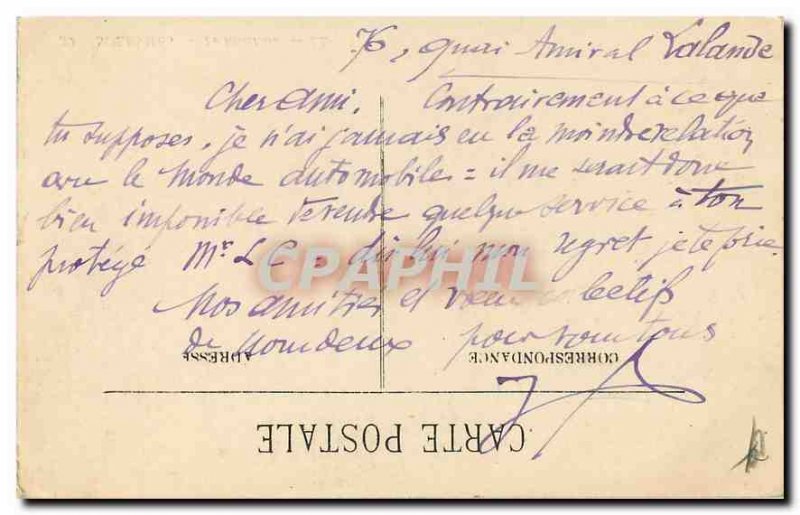 Old Postcard Solesmes the Retectoir