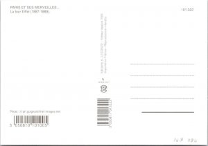 2~4X6 Postcards Paris, France  EIFFEL TOWER Day & Night~Lightening LUXOR OBELISK