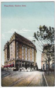 Argentina Plaza Hotel Buenos Aires PPC By Carmelo Ibarra Unposted c 1910s