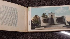 Gettsyburg Pennsylvania Souvenir Album Book Bldgs Scenes Antique PCs K25708