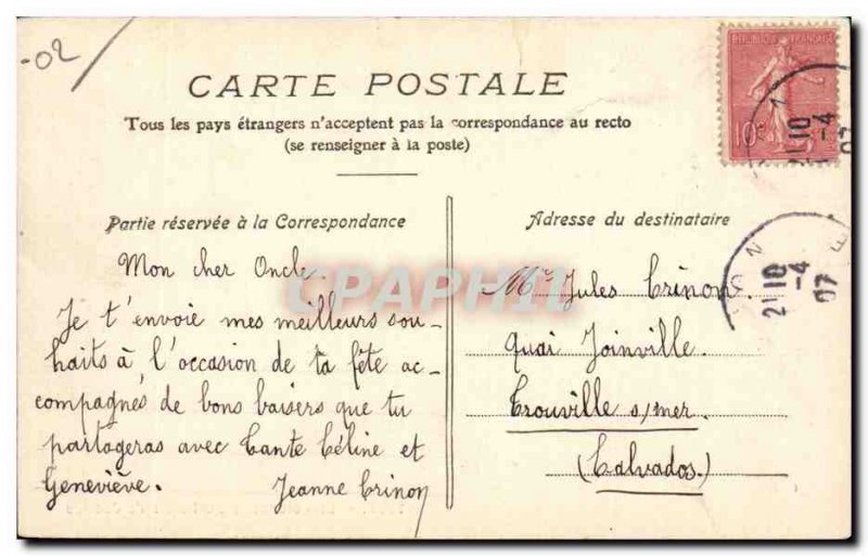 Laon - The Colonnade Courthouse - Old Postcard