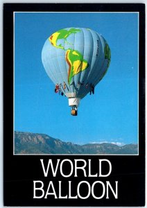 Postcard - World Balloon - Albuquerque, New Mexico