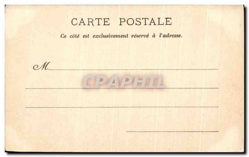 Old Postcard Lantern Rochecorbon