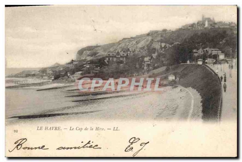 Old Postcard Le Havre Cape of Heve