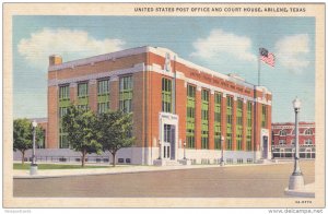 United States Post Office and Court House, ABILENE, Texas, 30-40´s