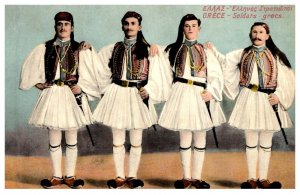 Greek Men in Native Costume