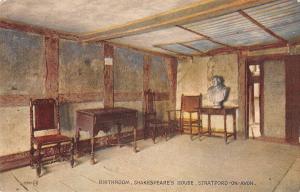 uk2632 birthroom shakespeares house stratford on avon uk