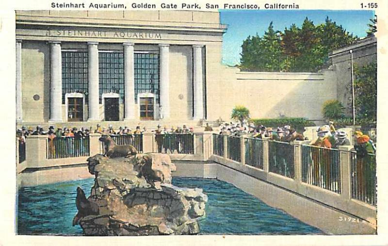 Steinhart Aquarium, Golden Gate Park, San Francisco, California CA, Linen