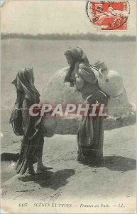 Old Postcard Scenes et Types Women at the Well