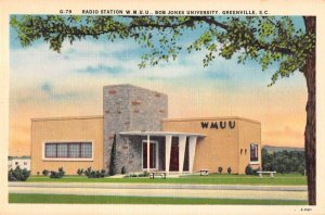 Greenville South Carolina Bob Jones University WMUU Radio Station PC AA39331