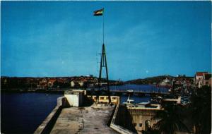 CPM AK Entrance of the harbor seen from an old fortress CURACAO (660384)