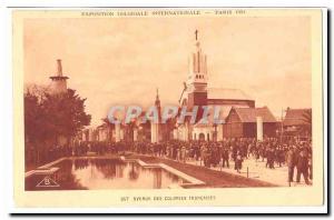 Old Postcard Paris International Colonial Exposition Paris 1931 Avenue of the...