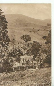 Surrey Postcard - Keepers Cottage - Devil's Punch Bowl - Hindhead - Ref 11448A