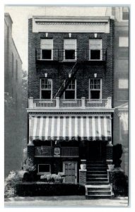 WASHINGTON D.C. ~ Roadside DAWSON GUEST HOUSE Capitol Hill c1940s Postcard