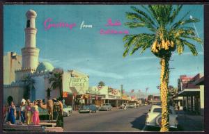 Greetings From Indio CA,Street Scene