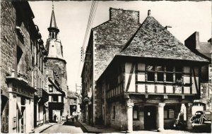 CPA DINAN Hotel Keratry et Tour de l'Horloge (1147370)