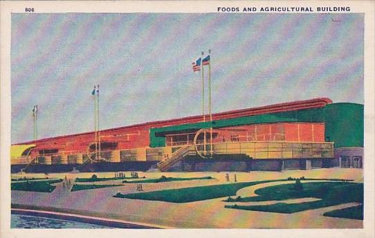Foods And Agricultural Building Chicago World's Fair 1933-34
