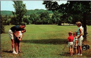 Golf Course Valhalla Resort Boyne City Michigan MI c1960 Vintage Postcard KH11