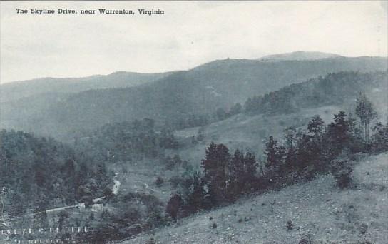 The Skyline Drive Warrenton Virginia Albertype