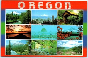 Postcard - Beautiful Oregon State - Oregon