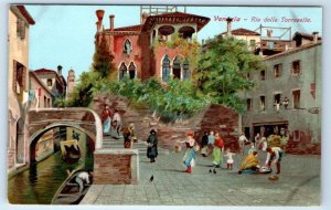 Rio elle Torreselle VENEZIA Venice ITALY artist Postcard