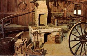 Iowa West Branch Herbert Hoover Library Interior Of Blacksmith Shop