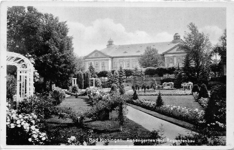 BG26094 bad kissingen rosengarten mit regentenbau  germany