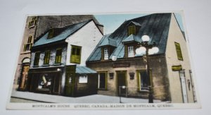 Montcalm's House Quebec Canada Postcard Librairie Garneau