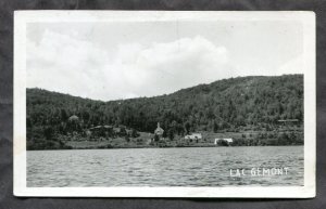 dc1134 - LAC GEMONT Quebec 1950s Real Photo Postcard