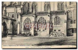 Old Postcard Toul A corner of the Cathedral Cloister