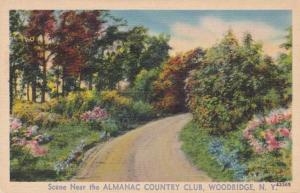 Scene near the Almanac Country Club Woodridge Sullivan County NY New York Linen