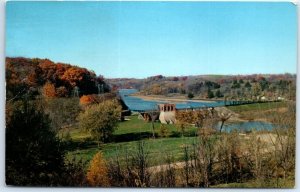 M-95126 Hydro-Electric Power Dam at Lakehurst Maquoketa Iowa USA