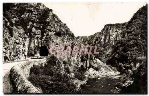 Postcard Old gorges Chouvigny L & # 39entree tunnel and Sioul