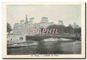 Old Postcard Paris City Hotel