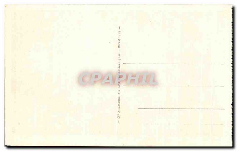 Old Postcard Mont St Michel L & # 39Abbaye Lace Staircase