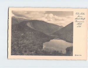 Postcard Echo Lake from Artist's Bluff, Franconia Notch, New Hampshire