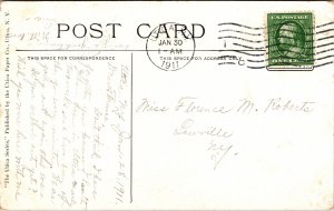 Postcard NY Utica Home for Aged Couples