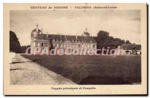 Postcard Old Castle of Digoine Palinges