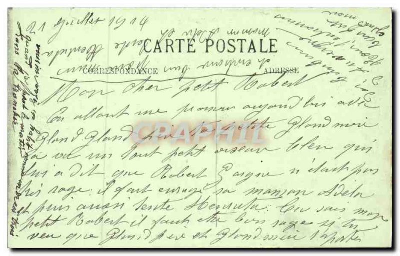 Old Postcard Le Mont Dore Hydrotherapy bathers Group