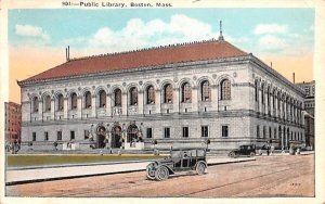 Public Library Boston, Massachusetts  