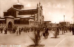 RPPC - Asmara, Eritrea, Africa - La Cattedrale - 1950s